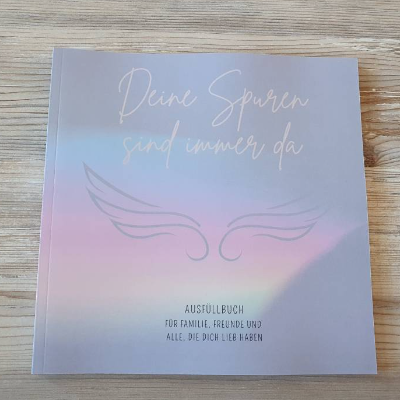 Erinnerungsbuch für verstorbene Kinder oder Sternenkinder | Kondolenzbuch für Kinder | Gästebuch zur Beerdigung