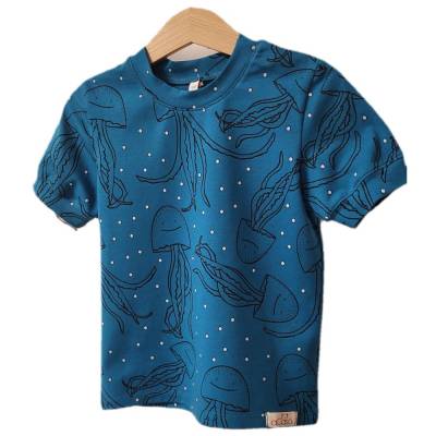 T-SHIRT aus BIO Jersey QUALLENPARTY