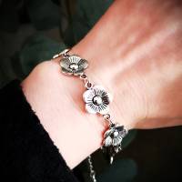 Armband Blume, Trachtenschmuck, Dirndlschmuck Bild 1