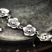 Armband Blume, Trachtenschmuck, Dirndlschmuck Bild 2