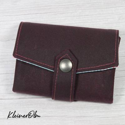 Geldtaschen 4er Set - PU Dokumententaschen Mit Reißverschluss & Kartenfach