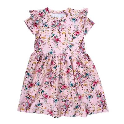 Sommerkleid mit Rüschenärmeln 