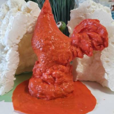 Latexform Latexgießform stolzer Hahn Mold