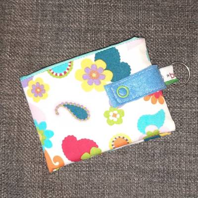 Festival Mini Geldbörse/ Geldbeutel mit Schlüsselring