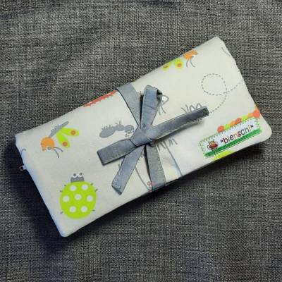 Kleine Schmuckrolle zur Kommunion/ Konfirmation, Schmucketui, Schmucktasche, Schmuckaufbewahrung