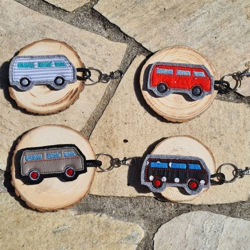 Stickdatei Camping Bus 2 Van Camper