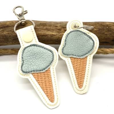 Stickdatei Eis Waffeleis Sommer