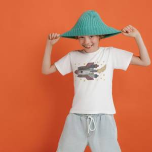 Stickdatei Rakete 14x20 / 16x26 scribble art Bild 3