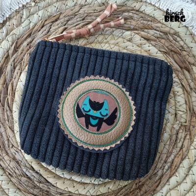 Kramtäschchen kleine Fledermaus aus Breitcord