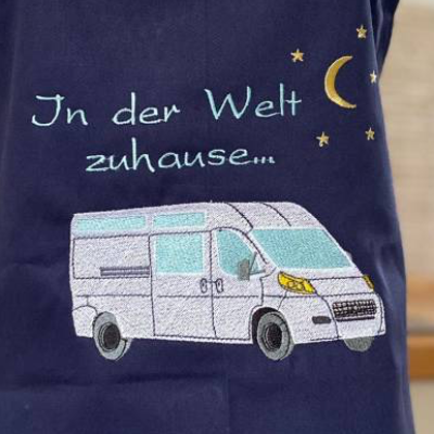 Stickdatei Camper Van – Vollstickdatei für 10x10, 15x15, 20x20