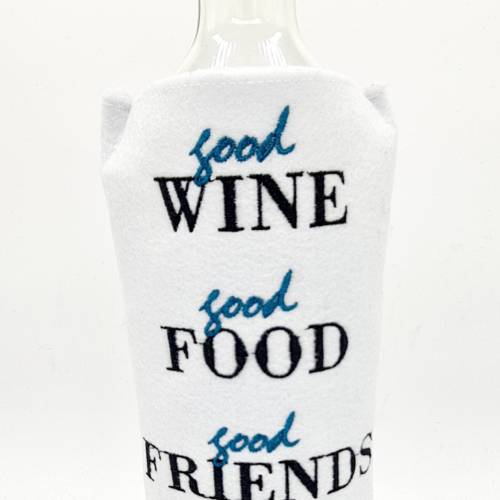 Stickdatei Weinmanschette Spruch4 ITH