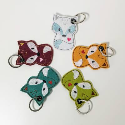 Schlüsselanhänger Fuchs Fox Taschenbaumler