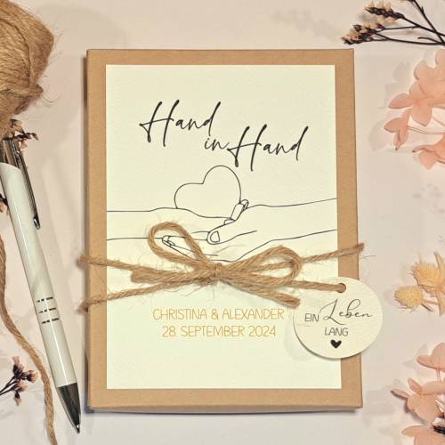 Personalisiertes Geldgeschenk Hochzeit – Individuelle Geschenkbox