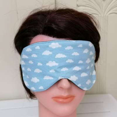 Schlafmaske - Schlafbrille 100% Baumwolle