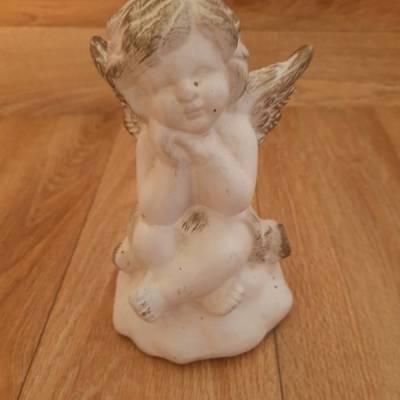 Latexform Latexgießform kleiner Engel Hände links 