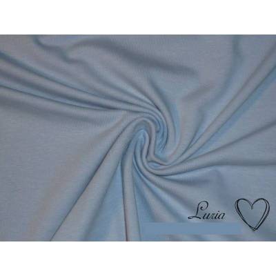0,35m RESTSTÜCK Jersey Baumwolljersey uni einfarbig hellblau