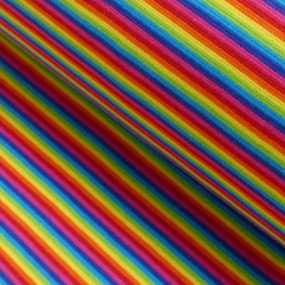 Bund Bündchen Regenbogenstreifen bunt  Oeko-Tex® Standard 100(1m/12,00€)