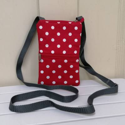 Handytasche mit verstellbaren Schulterriemen,