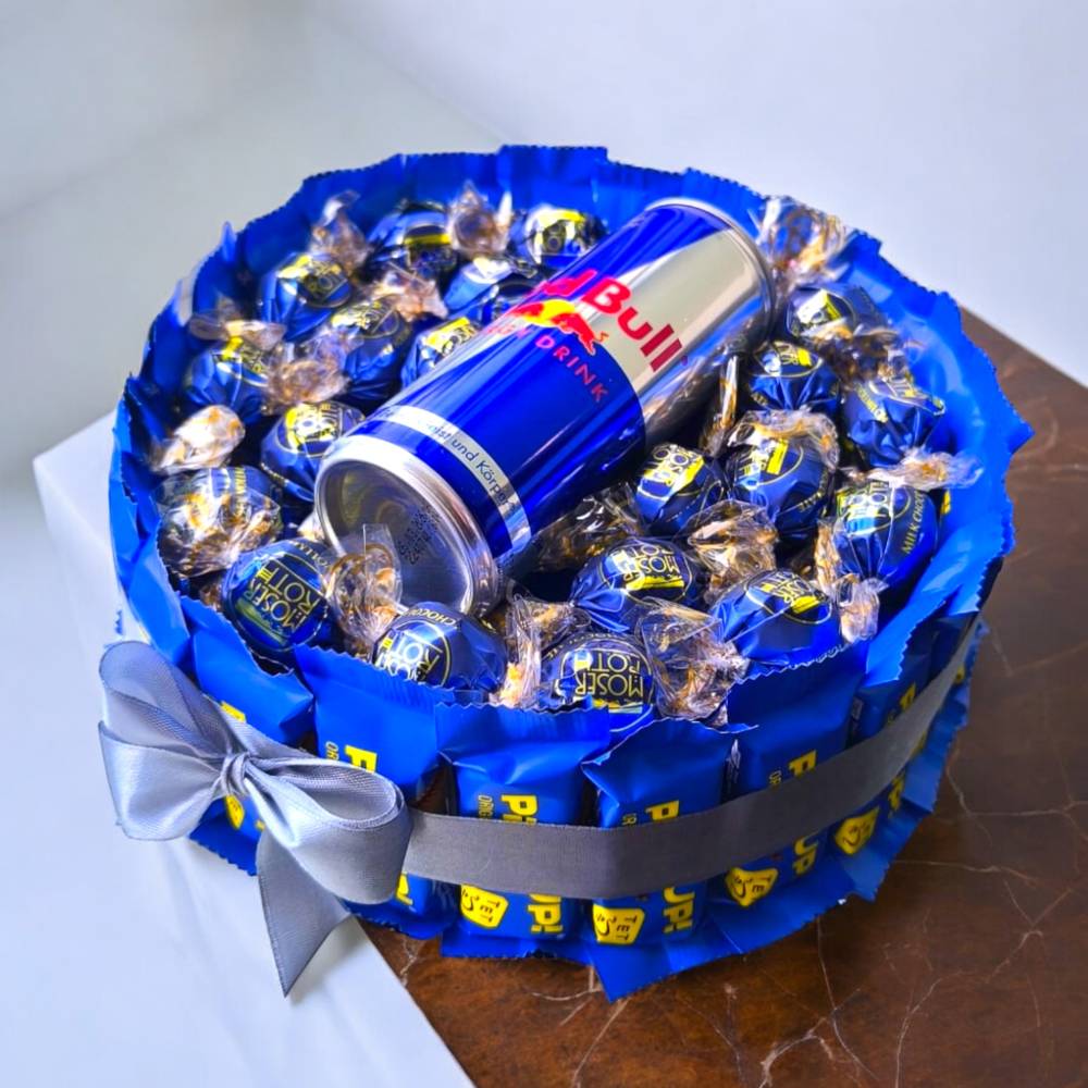 Torte Redbull Pick Up Geschenk Geburtstag Pralinentorte