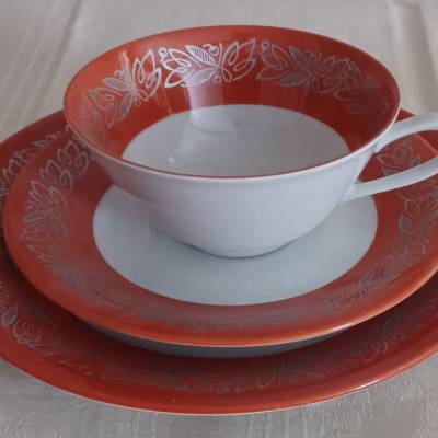 Sammeltasse - Gedeck - 50er Jahre - DDR Berlin Grünau