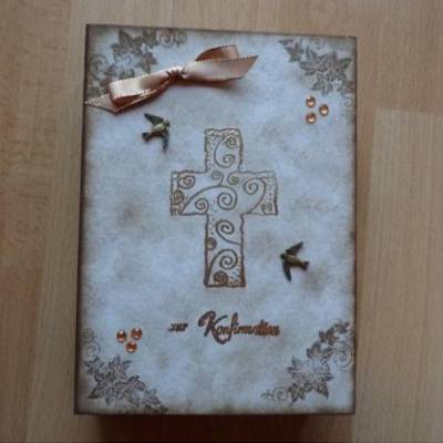 Geschenkverpackung Konfirmation - Buch