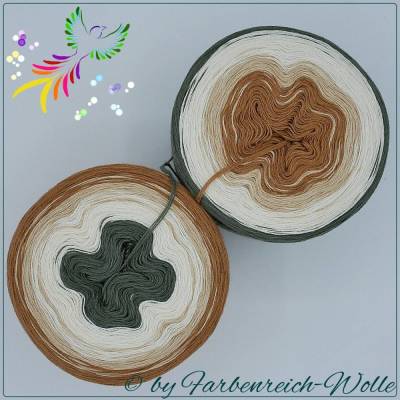 Farbenreich-Wolle Farbverlaufsgarn 