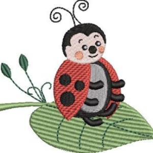 Stickdatei Marienkäfer Ladybug 2 Bild 1