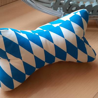 Leseknochen Bayern * Leseknochen Bayernraute * Nackenkissen * Bayernfan