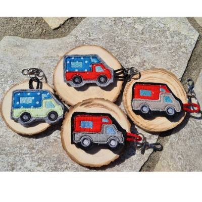 Stickdatei Anhänger Wohnmobil Camper ITH