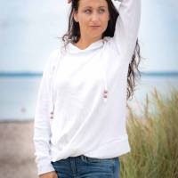 PDF Schnittmuster Damen Pullover oder Hoodie Größe 32-62 mit Twist/Knoten, Kapuze oder Rundhals, deutsche Nähanleitung Bild 7