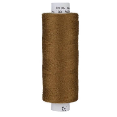 Troja Qualitätsnähgarn No.100 1311 Kaper braun 100 % Polyester 500 m