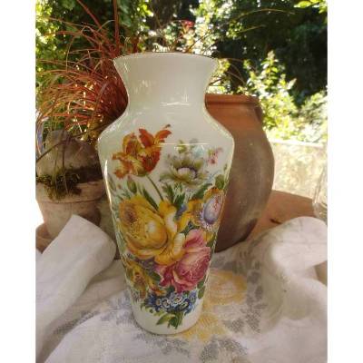 Vase Blumenvase König Porzellan Thiersheim Porzellanvase Landhaus Cottage