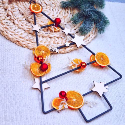 Türkränze für Weihnachten | weihnachtliche Dekoration | Deko Advent | Trockenblumenkranz Weihnachten 