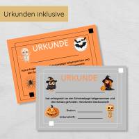 Halloween Indoor Schnitzeljagd mit 20 Hinweisen & Urkunde, Halloween Party Spielidee Bild 7