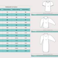 PDF Schnittmuster Damen Shirt / Pullover / Kleid Größe 32-62 mit ausgefallenen Ärmeln, deutsche Nähanleitung Bild 2