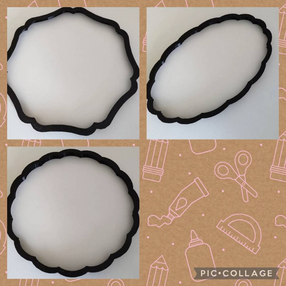 11-teiliges Ausstecher Set Wolken Sterne Herzen | Fondant & Keks Ausstechformen