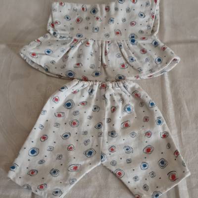 Puppen Hosenanzug  aus den 70er Jahren