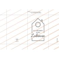 Einzugsgeschenk | Einweihung | Richtfest | Umzug | Salz Brot Wein | Karte | Druckvorlage A4 | Datei | PDF Vorlage Bild 7