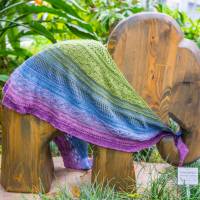 100% Schurwolle Merino extrafein Bobbel Farbverlauf Wolke 7 Happy Birthday 4-fädig Bild 3