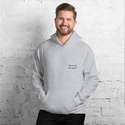 Kuscheliger Hoodie mit Schriftzug Design 