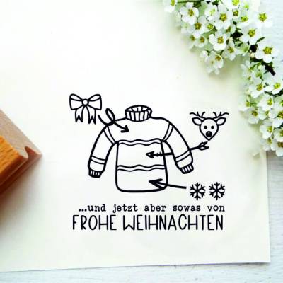 Stempel mit Stempeltext: