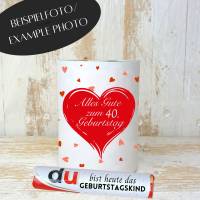 Duplo Banderolen 40. Geburtstag | Geschenk Du Botschaften | Geschenkidee Last Minute | Digitaler Download Bild 10