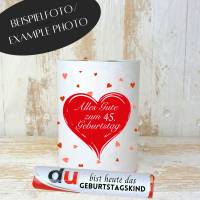 Duplo Banderolen 45. Geburtstag | Geschenk Du Botschaften | Geschenkidee Last Minute | Digitaler Download Bild 10