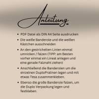 Duplo Banderolen 45. Geburtstag | Geschenk Du Botschaften | Geschenkidee Last Minute | Digitaler Download Bild 8