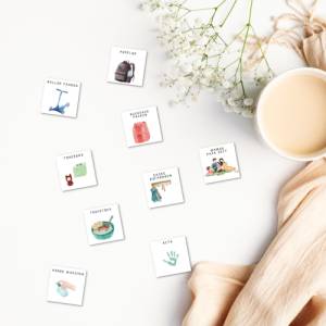 Routinekarten Kinder digital, für Wochenplan Tagesplan Kinder Montessori A4 + A3  , PDF sofort Download zum Ausdrucken Bild 5