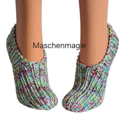  Hausschuhe Puschen Sofasocken Bettsocken Slipper Größe 35-37