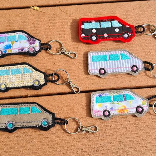 Stickdatei ITH Anhänger Camper Van