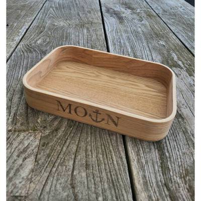 Dekotablett * Bambus * moin  * Tablett