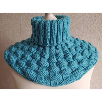 Strickanleitung Kragen / Rollkragen / Kragenschal Kalter Januar