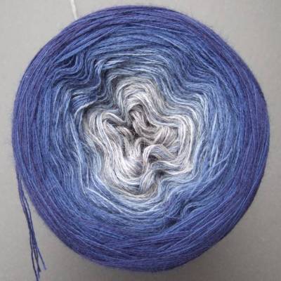 100% Schurwolle Merino extrafein Bobbel Farbverlauf Wolke 7 Casual 5-fädig